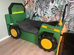 Kinderbed tractor John Deere, Kinderen en Baby's, Kinderkamer | Bedden, Lattenbodem, 160 tot 180 cm, Zo goed als nieuw, 85 tot 100 cm