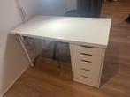 Ikea bureau met ladekast, Ophalen, Gebruikt, Bureau