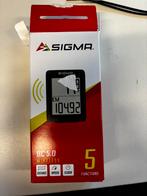 GEBRUIKT! Fietscomputer Sigma BC 5.0 wireless €17,99, Fietsen en Brommers, Ophalen of Verzenden, Snelheidssensor, Gebruikt