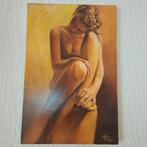 Olieverf Schilderij - Vrouwelijk Naakt, Ophalen