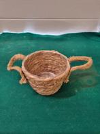 Bloempot touw riet, Tuin en Terras, Bloempotten, Ophalen of Verzenden, 'T Olde Gre-j, Info@toldegrej.nl, Endepoelstraat 20f Didam