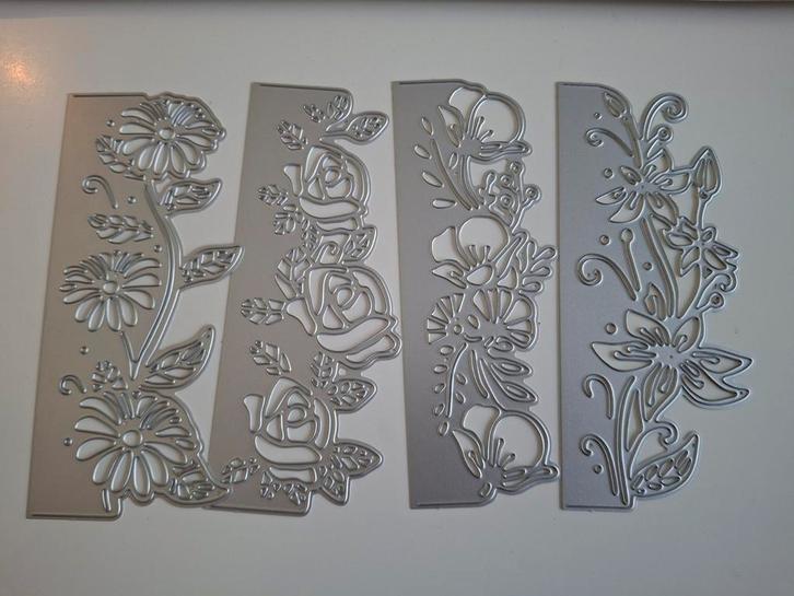 Nieuwe snijmallen met bloemen, Hobby en Vrije tijd, Scrapbooking, Nieuw, Frame of Mal, Overige merken, Ophalen of Verzenden
