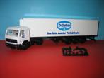 Dr.Oetker  MERCEDES met oplegger  Herpa, Ophalen of Verzenden, Zo goed als nieuw, Bus of Vrachtwagen, Herpa