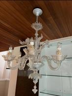 Zeer grote Venetiaanse Murano Kroonluchter 6 lamps, Huis en Inrichting, Lampen | Hanglampen, Ophalen, 75 cm of meer