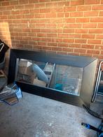 Grote Spiegel met Houten Lijst, Huis en Inrichting, Woonaccessoires | Spiegels, Ophalen, Gebruikt, 75 tot 100 cm, 150 tot 200 cm