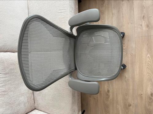 Herman Miller Aeron bureaustoel maat B, Huis en Inrichting, Bureaustoelen, Zo goed als nieuw, Bureaustoel, Ergonomisch, Gaming bureaustoel