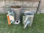 Barbecue starter, briquette en houtskool, Ophalen, Zo goed als nieuw