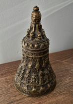 Franse antieke bronzen bel, Antiek en Kunst, Antiek | Koper en Brons, Ophalen of Verzenden