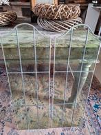 Brocante glas in lood decoratie, Ophalen of Verzenden