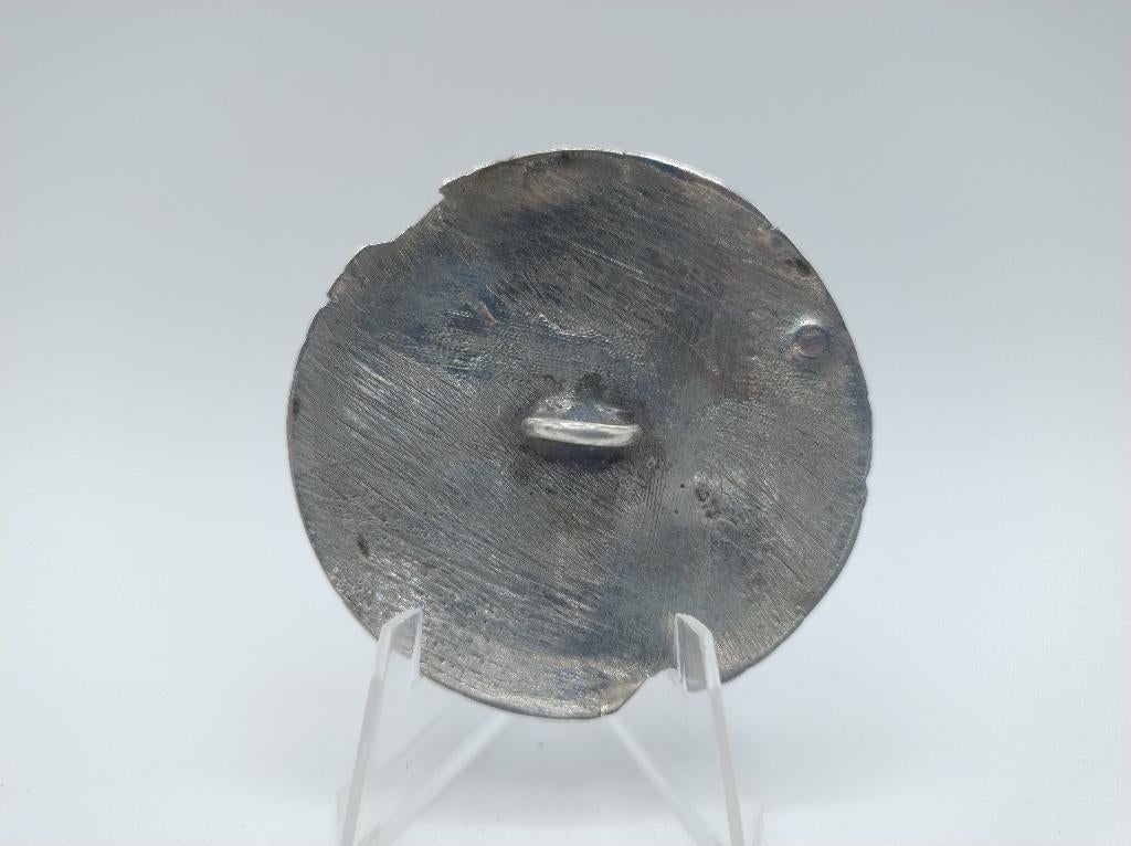 Zeeuws zilveren broeksknoop, Schoonhoven, 19e eeuws, Antiek en Kunst, Verzenden, Zilver