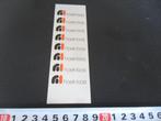 sticker set HOEK LOOS, Verzamelen, Ophalen, Zo goed als nieuw, Bedrijf of Vereniging