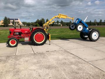 Mc Cormick 4-39 tractor met Kraan. Uniek!  beschikbaar voor biedingen