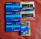 6x Sony 8mm videoband 120/90 minuten new old stock, Audio, Tv en Foto, Videocamera's Analoog, Ophalen of Verzenden, 8mm, (Video)band