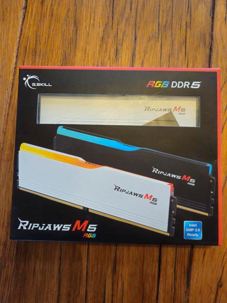 RGB DDR5 32GB (2x16GB) 6000MHz CL30 Geheugen, Computers en Software, RAM geheugen, Nieuw, Desktop, 32 GB, DDR5, Ophalen of Verzenden