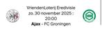 Ajax-Groningen 3x naast elkaar, Tickets en Kaartjes, Drie personen of meer