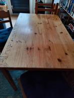 Ikea eettafel met 4 stoelen, Huis en Inrichting, Tafels | Eettafels, Ophalen, Gebruikt, 100 tot 150 cm, 50 tot 100 cm