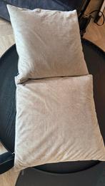 Claudi Sierkussens Beige Krokodillenprint, Huis en Inrichting, Ophalen of Verzenden, Zo goed als nieuw, Beige, Vierkant