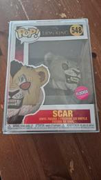 Funko Pop! Disney Lion King Scar #548 Flocked, Ophalen of Verzenden, Nieuw