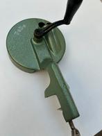 Vintage Snijbonenmolen / Bonensnijder RVS messen, Ophalen