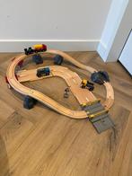 Heel goed Brio houten trein Rail & Road transport set 33210, Ophalen of Verzenden, Zo goed als nieuw