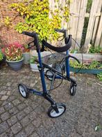 Stevige Gemino rollator, blauw, als nieuw, Ophalen of Verzenden, Opvouwbaar, Zo goed als nieuw