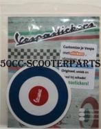 Sticker Vespa Tricolore Rond Target Lx S Lxv 41748, Ophalen of Verzenden, 50cc-Scooterparts, Info@50cc-scooterparts.nl, Veen