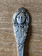 Vintage verzilverde theelepel 1e Canadian Army dank mei 1945, Antiek en Kunst, Ophalen of Verzenden