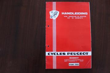 Peugeot 1966 werkplaatsboek Magneet Weesp beschikbaar voor biedingen