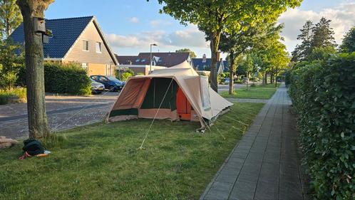 Stormtent Vrijbuiter Sperwer met afritsbaar kuipgrondzeil, Caravans en Kamperen, Tenten, tot en met 4, Zo goed als nieuw, Ophalen of Verzenden