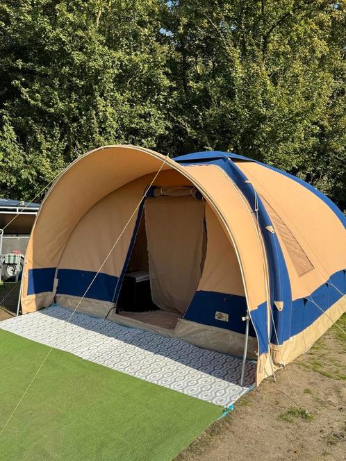 Mooie opblaastent te koop met bagagewagen!, Caravans en Kamperen, Tenten, Zo goed als nieuw, Ophalen