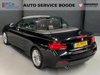 BMW 2-serie Cabrio 218i (136 pk) M-Sport automaat - leder -, Auto's, Automaat, Gebruikt, Cabriolet, 4 stoelen