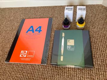 Nieuw! Pantone x Talens set: markers, Art pad en navulling beschikbaar voor biedingen