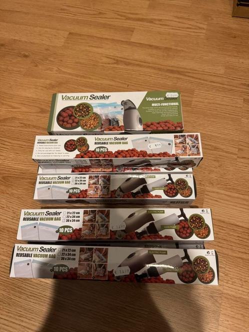 Elektrische vacuumsealer incl 70 vacuumzakken, Huis en Inrichting, Keuken | Keukenbenodigdheden, Nieuw, Ophalen of Verzenden