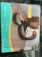 Opblaasbare Lounge Stoel met Voetenbank, Huis en Inrichting, Ophalen, Nieuw, Kunststof, 75 tot 100 cm