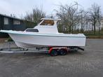Jeanneau 570 cabin Incl registratie NL, Watersport en Boten, Nieuw, Polyester, 3 tot 6 meter, 70 pk of meer