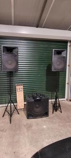 Aangeboden een complete Professionele PA Set voor DJ of band, Muziek en Instrumenten, Ophalen, Gebruikt, Dj-set, Overige merken