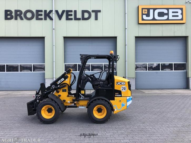 JCB 403E Elektrische shovel, Zakelijke goederen, Machines en Bouw | Kranen en Graafmachines, Wiellader of Shovel, Ophalen of Verzenden