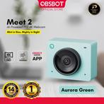 OBSBOT Meet 2 Aurora Green, Computers en Software, Webcams, Ophalen, Nieuw