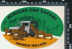 Sticker: Burgers Zoo Safari - Arnhem (3), Ophalen of Verzenden, Zo goed als nieuw, Bedrijf of Vereniging