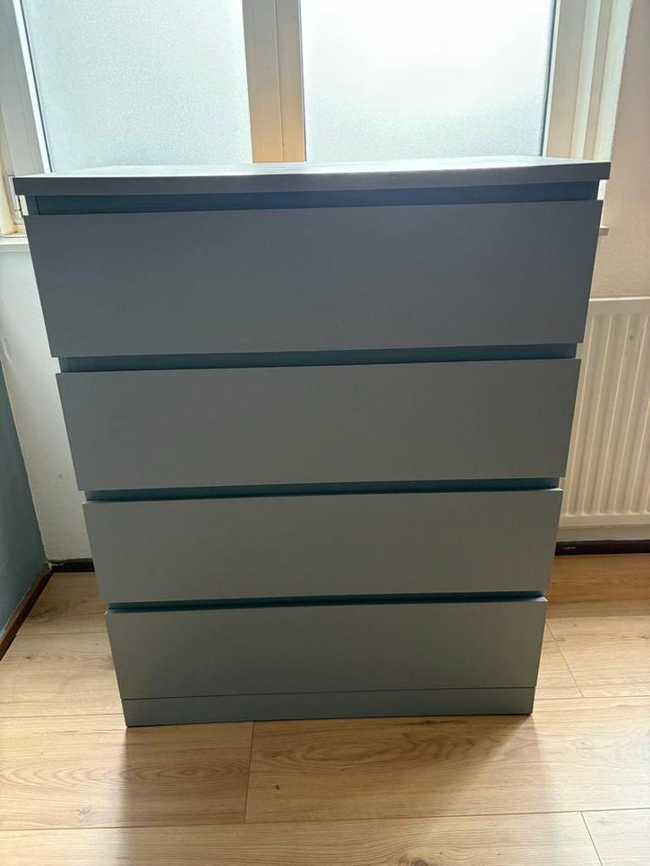 Ikea Malm ladekast, Huis en Inrichting, Kasten | Kledingkasten, Gebruikt, 100 tot 150 cm, 50 tot 100 cm, 25 tot 50 cm, Met lade(s)