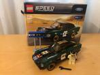 Lego Speed Champions - 75884 - 1968 Ford Mustang (2018), Lego, Lego.com/service, Ophalen of Verzenden, Zo goed als nieuw