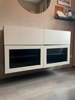 Beige kast, Huis en Inrichting, Kasten | Dressoirs, Ophalen, Gebruikt, 25 tot 50 cm