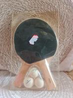 Tafeltennis set – 2 rackets en 3 balletjes (Hudora), Ophalen, Zo goed als nieuw, Net, Batje(s) of Balletje(s), Wedstrijdformaat