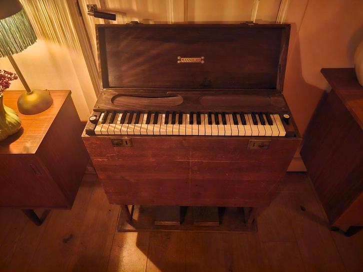 Interesse peiling! Kistharmonium traporgel Mannborg, Muziek en Instrumenten, Orgels, Orgel, 1 klavier, Ophalen