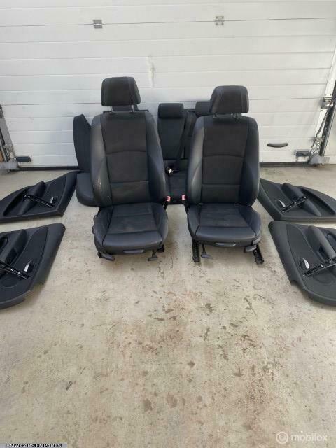 sport Interieur BMW 1-serie E87 ('04-'11) zwart leder/stof, Auto-onderdelen, Interieur en Bekleding, BMW, Gebruikt, Ophalen of Verzenden