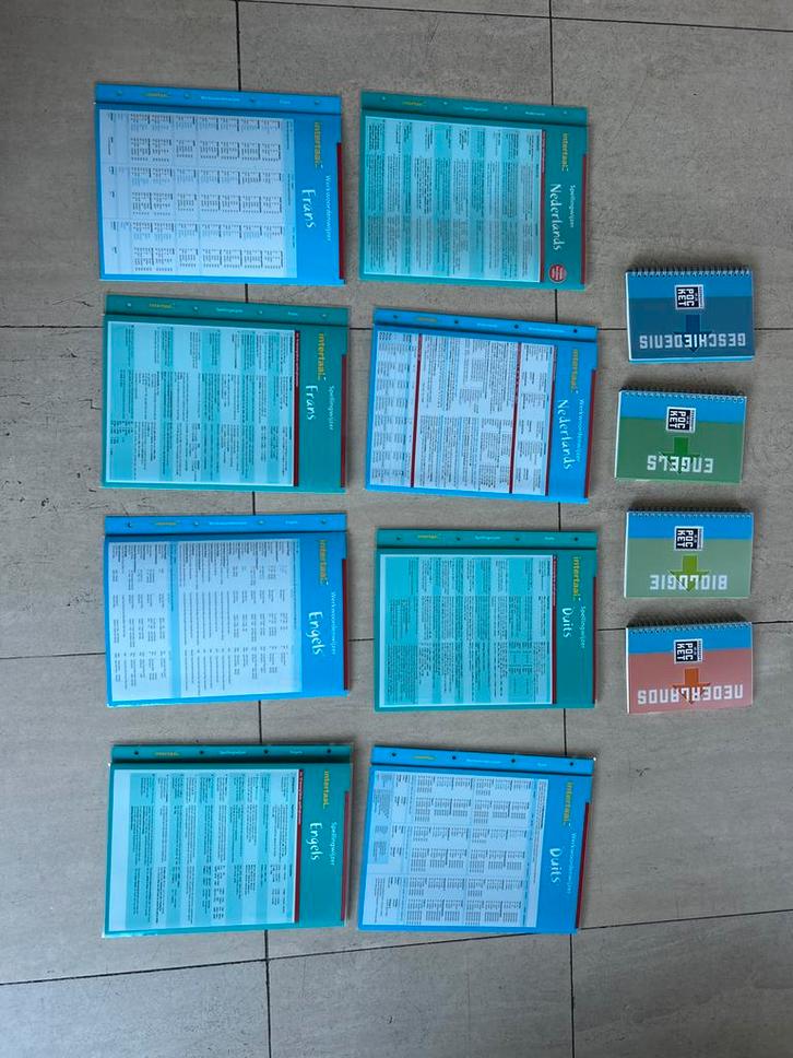 HAVO Examenbundels Nederlands, Frans, Duits, Engels, Geschie, Boeken, Studieboeken en Cursussen, Zo goed als nieuw, Overige niveaus