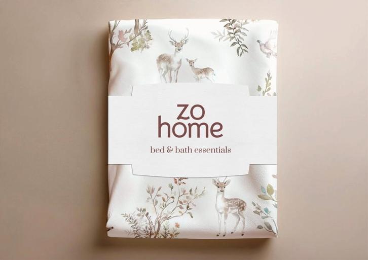 Zo home dekbedovertrek HAZEL FLANEL sale, Huis en Inrichting, Slaapkamer | Beddengoed, Nieuw, Dekbedovertrek, Eenpersoons, Overige kleuren