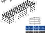 Staal constructie werkplaats garage 7x24 [168m2], Doe-het-zelf en Verbouw, Metalen, Ophalen, Nieuw, IJzer