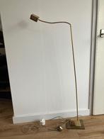Gouden lamp, Huis en Inrichting, Lampen | Vloerlampen, Ophalen, Gebruikt, Metaal, 100 tot 150 cm