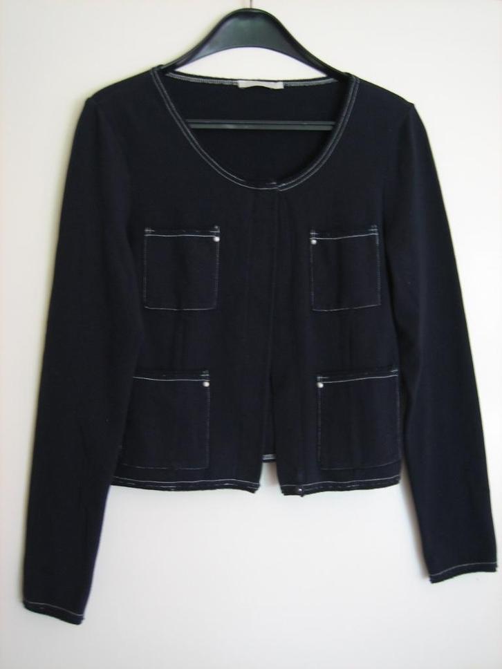 Zeer mooi sportief donkerblauw vest-jasje SYLVER 40 snazzeys, Kleding | Dames, Jasjes, Kostuums en Pakken, Nieuw, Jasje, Maat 38/40 (M)